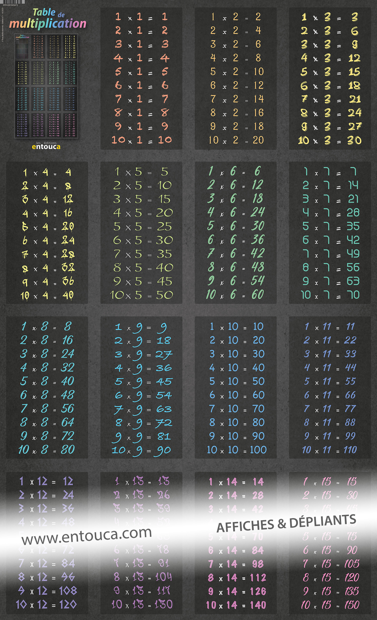 Multiplications - Grand dépliant